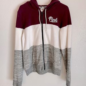 PINK Zip Up Hoodie